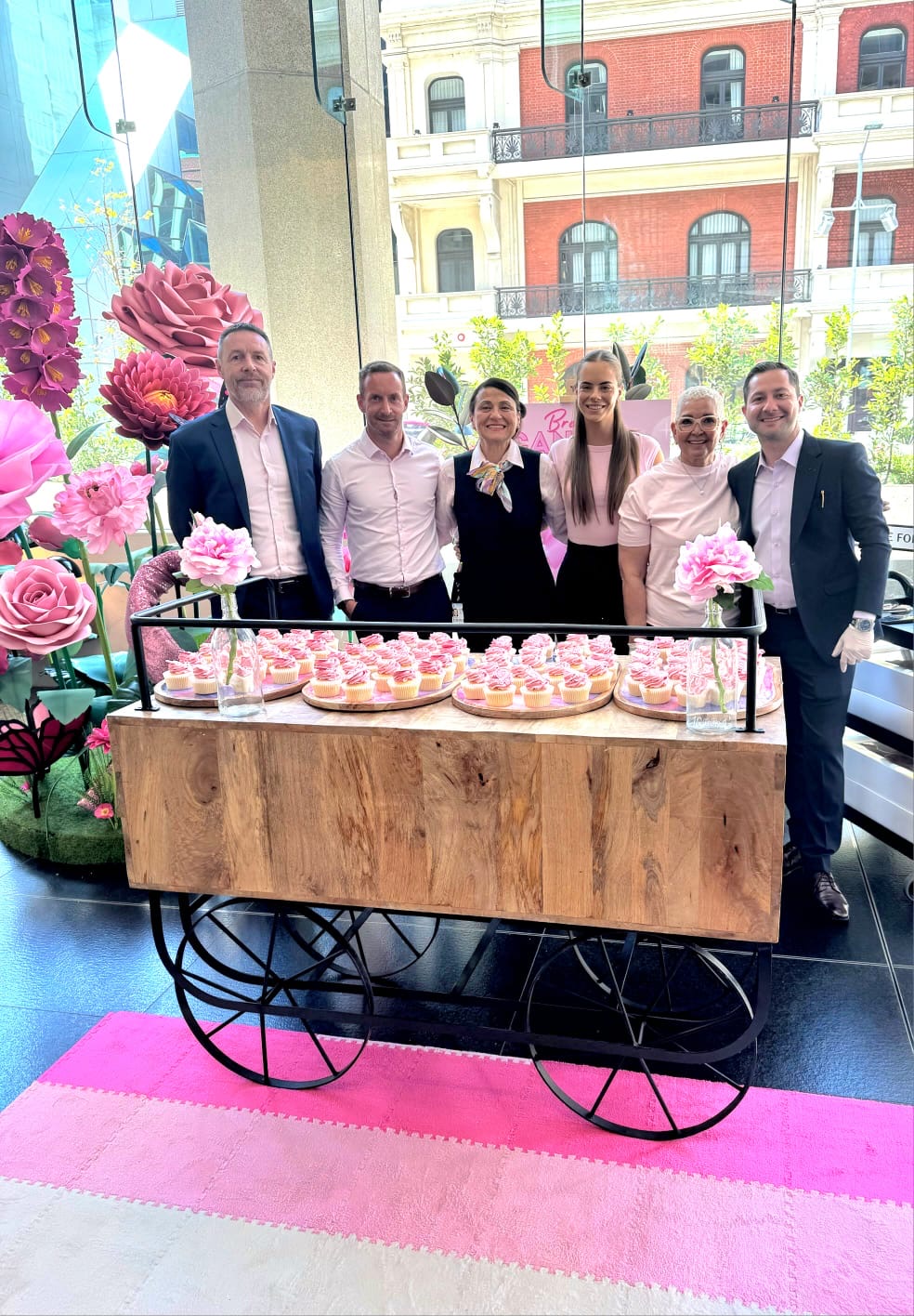 Centuria Breast Cancer awareness event - event setup